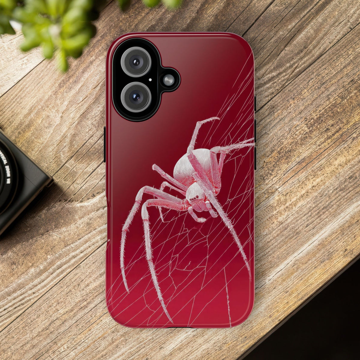 The Spider - Etching Style Series Graphic Tough Phone Cases