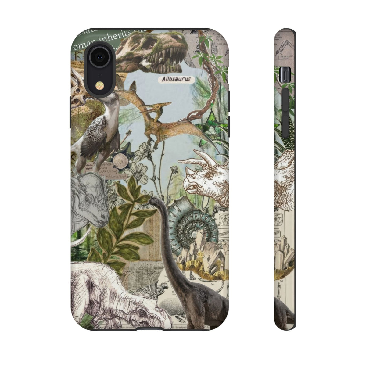 Aesthetic Dinosaur Case - Vintage Jurassic World Graphic Tough Phone Cases