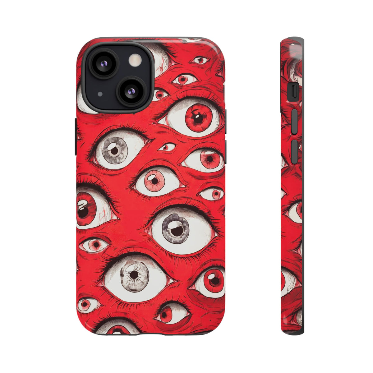 The Eyes Trippy Psychedelic Graphic Tough Phone Cases