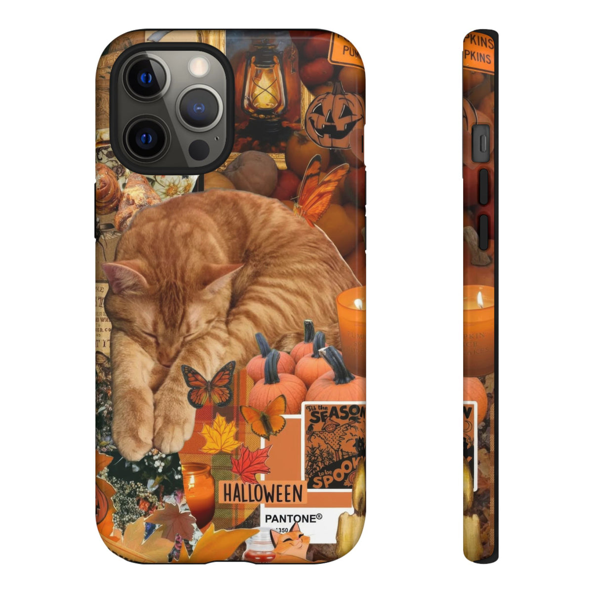 Aesthetic Cats Case - Vintage Kitty Graphic Tough Phone Cases