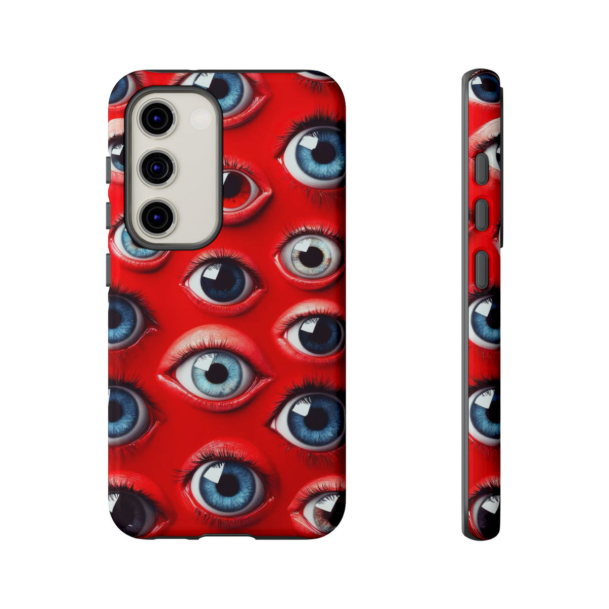 The Eyes Trippy Psychedelic Graphic Tough Phone Cases