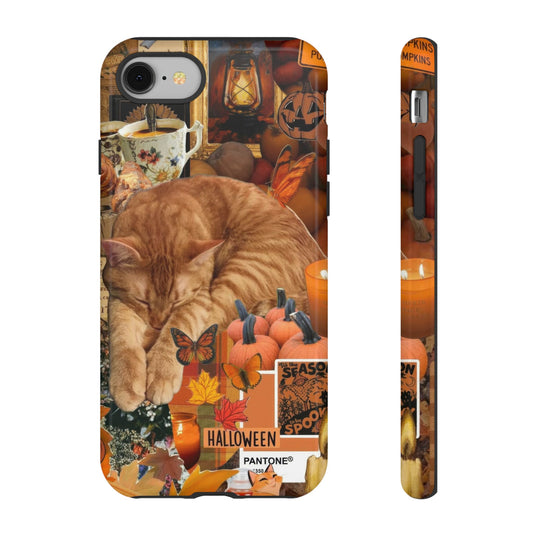 Aesthetic Cats Case - Vintage Kitty Graphic Tough Phone Cases