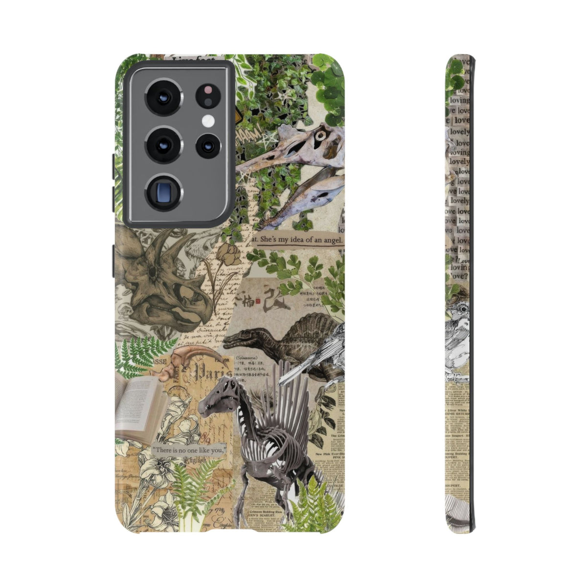 Aesthetic Dinosaur Case - Vintage Jurassic World Graphic Tough Phone Cases