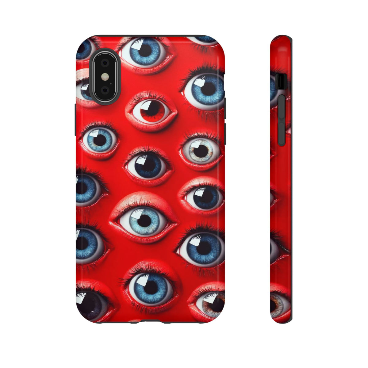 The Eyes Trippy Psychedelic Graphic Tough Phone Cases