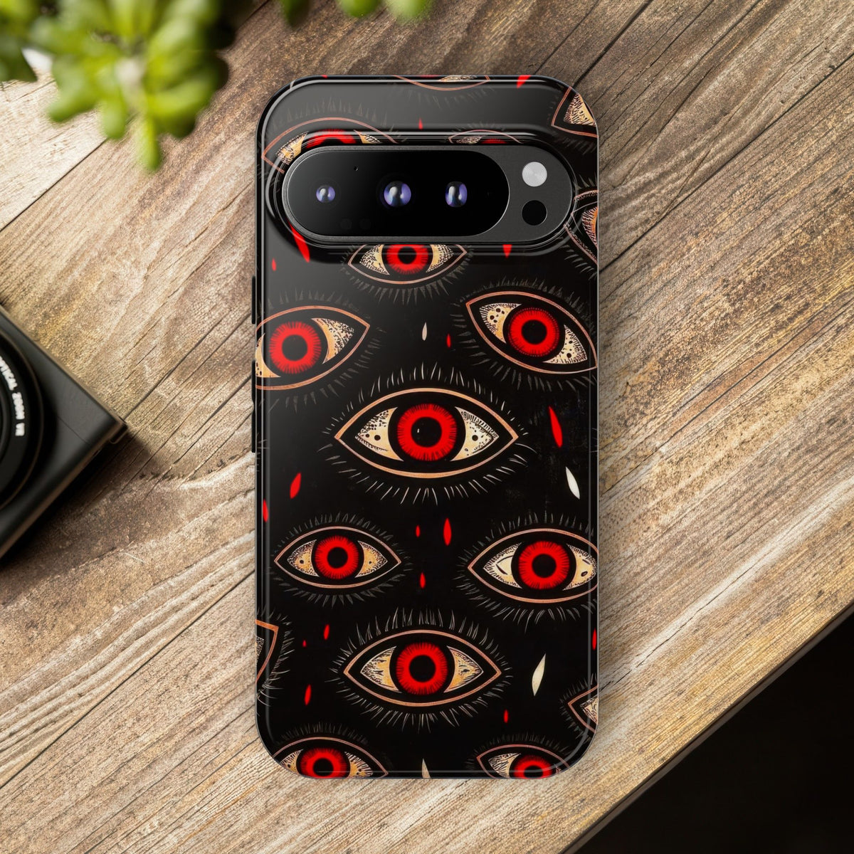 The Eyes Trippy Psychedelic Graphic Tough Phone Cases
