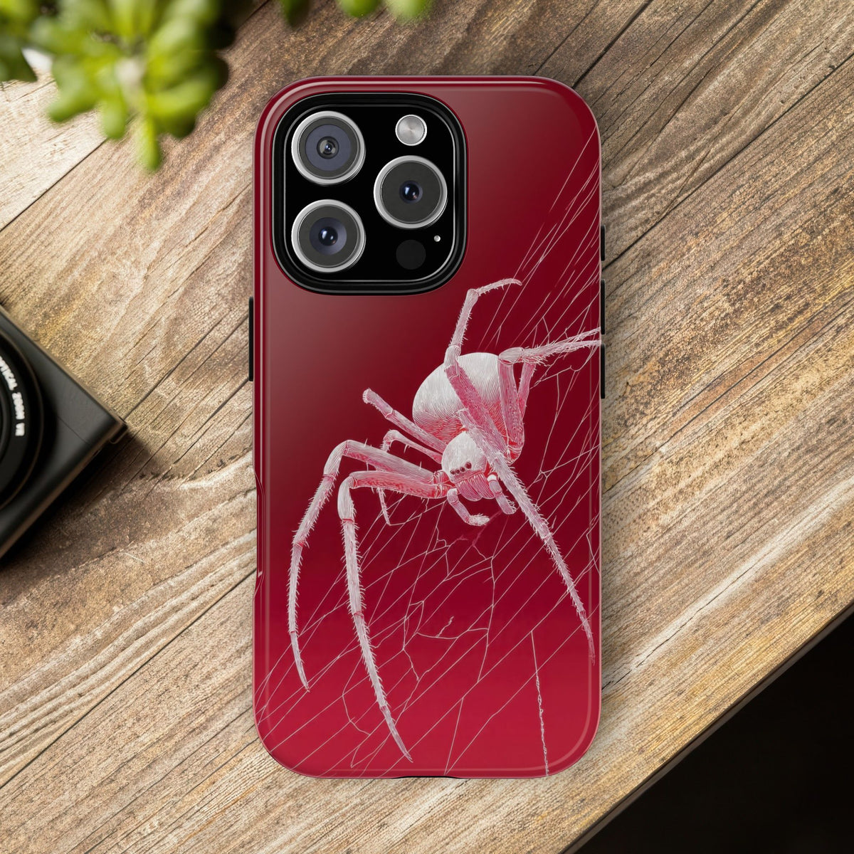 The Spider - Etching Style Series Graphic Tough Phone Cases