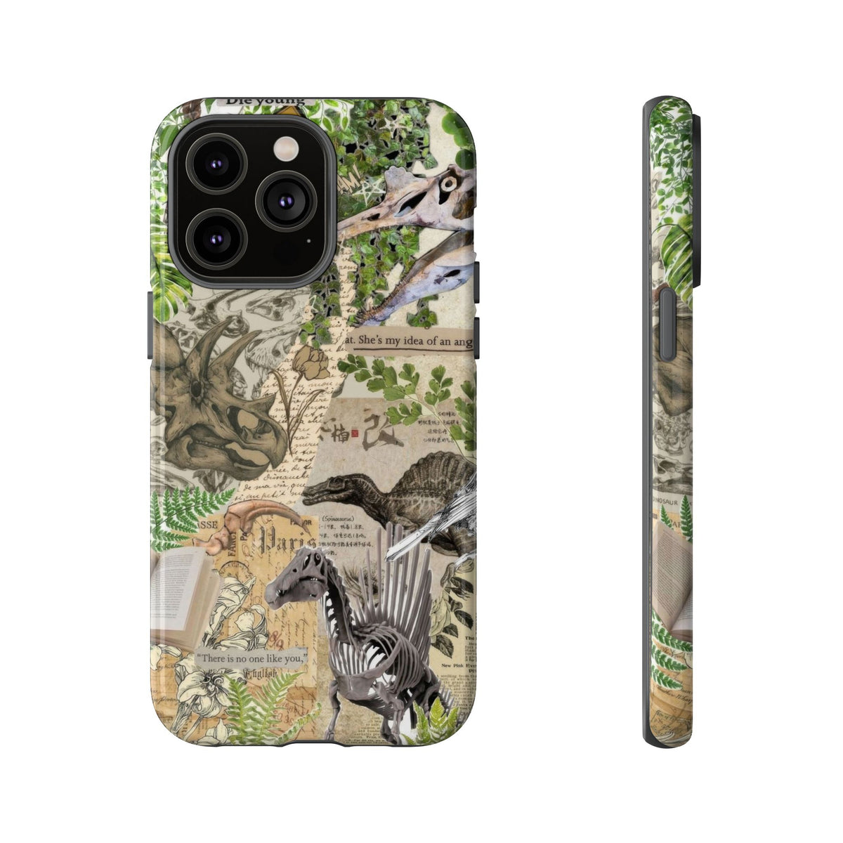 Aesthetic Dinosaur Case - Vintage Jurassic World Graphic Tough Phone Cases