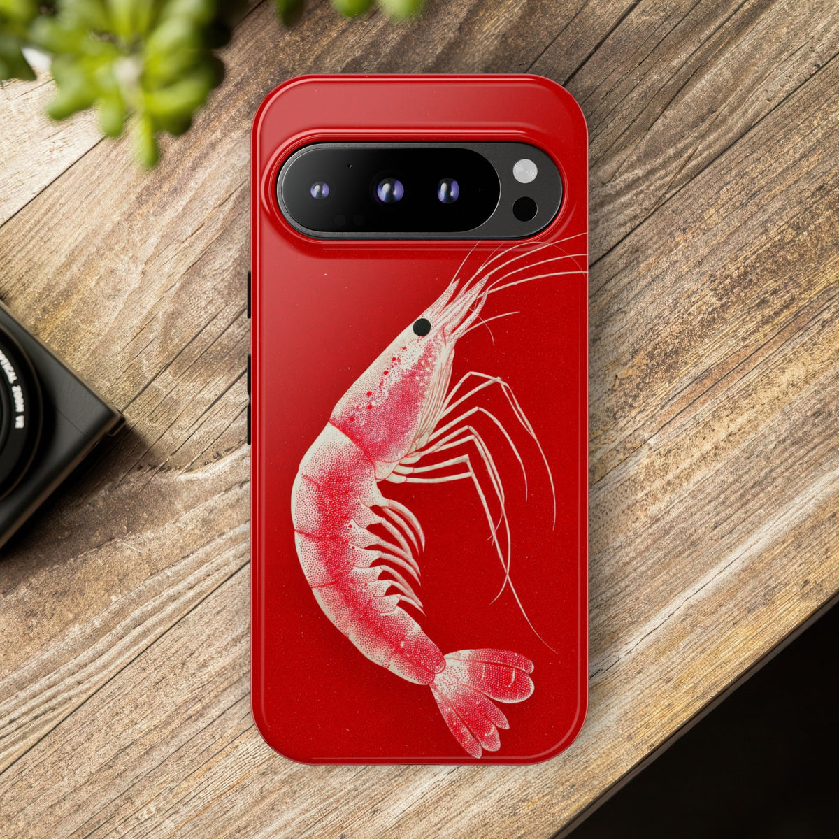The Shrimp - Etching Style Series Graphic Tough Phone Cases