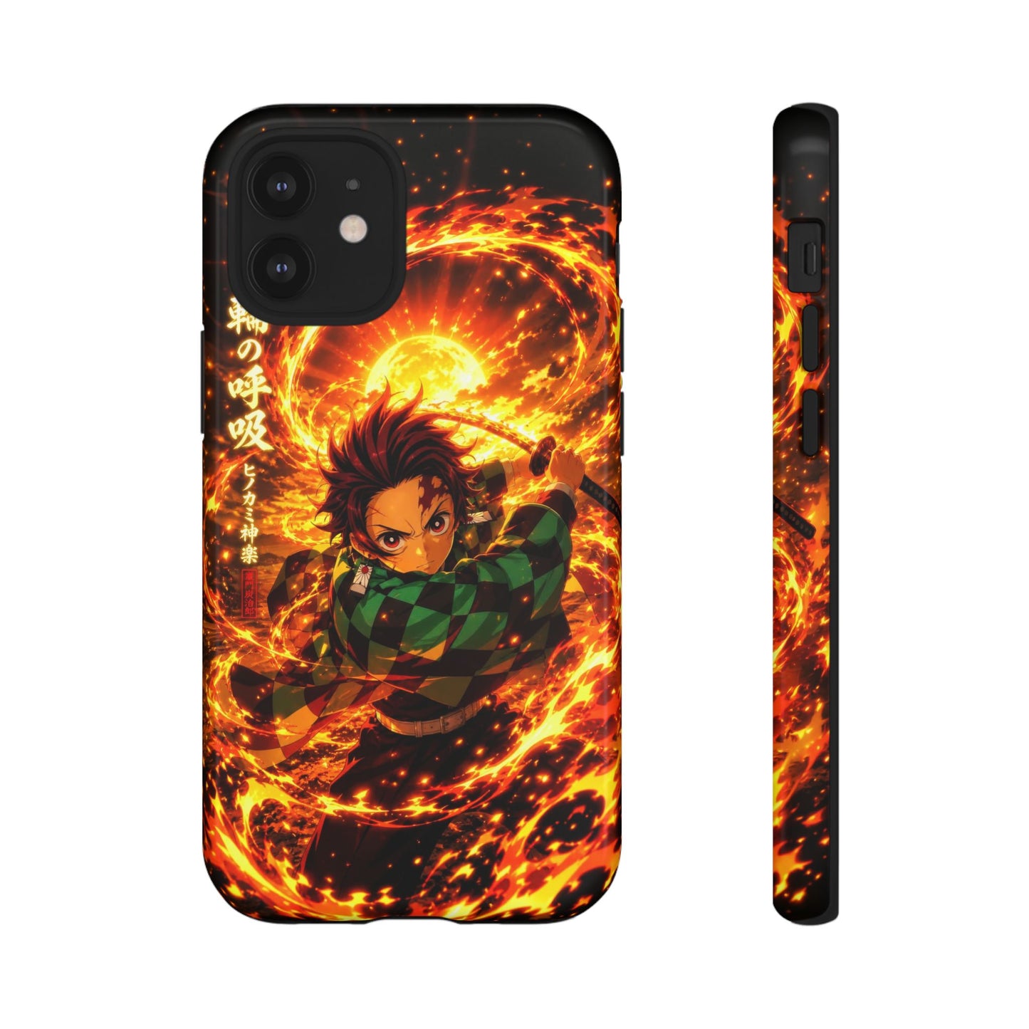 Kamado Tanjiro - Demon Slayer Anime Graphic Tough Phone Cases