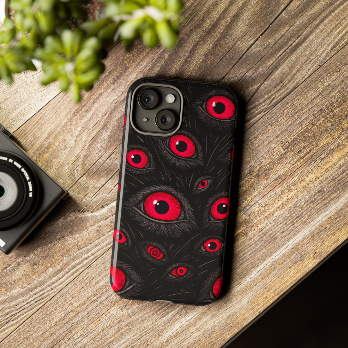 The Eyes Trippy Psychedelic Graphic Tough Phone Cases