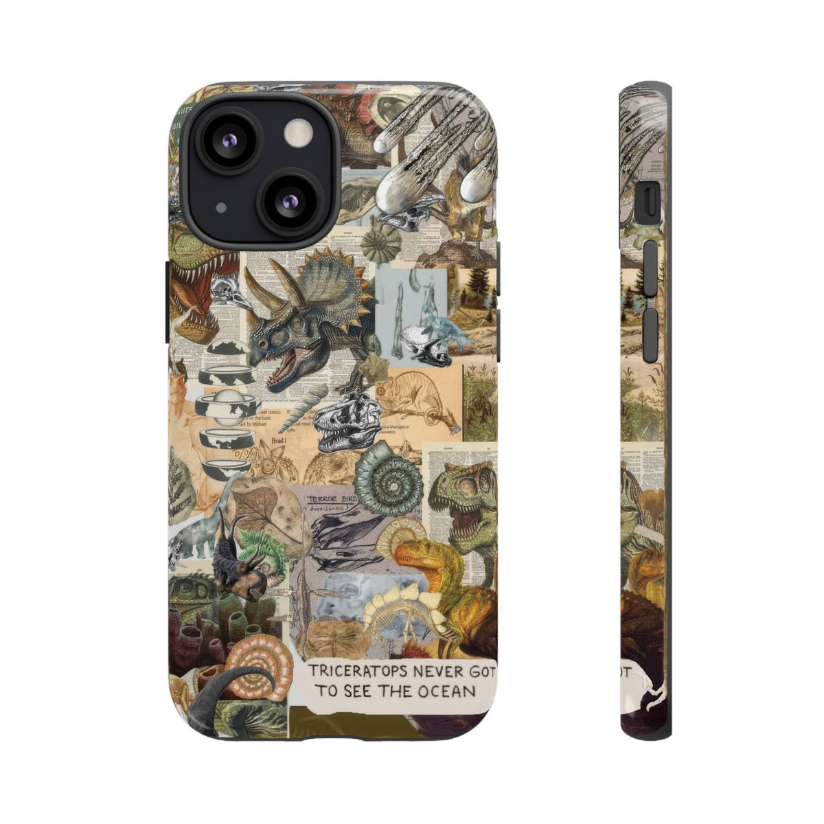 Aesthetic Dinosaur Case - Vintage Jurassic World Graphic Tough Phone Cases