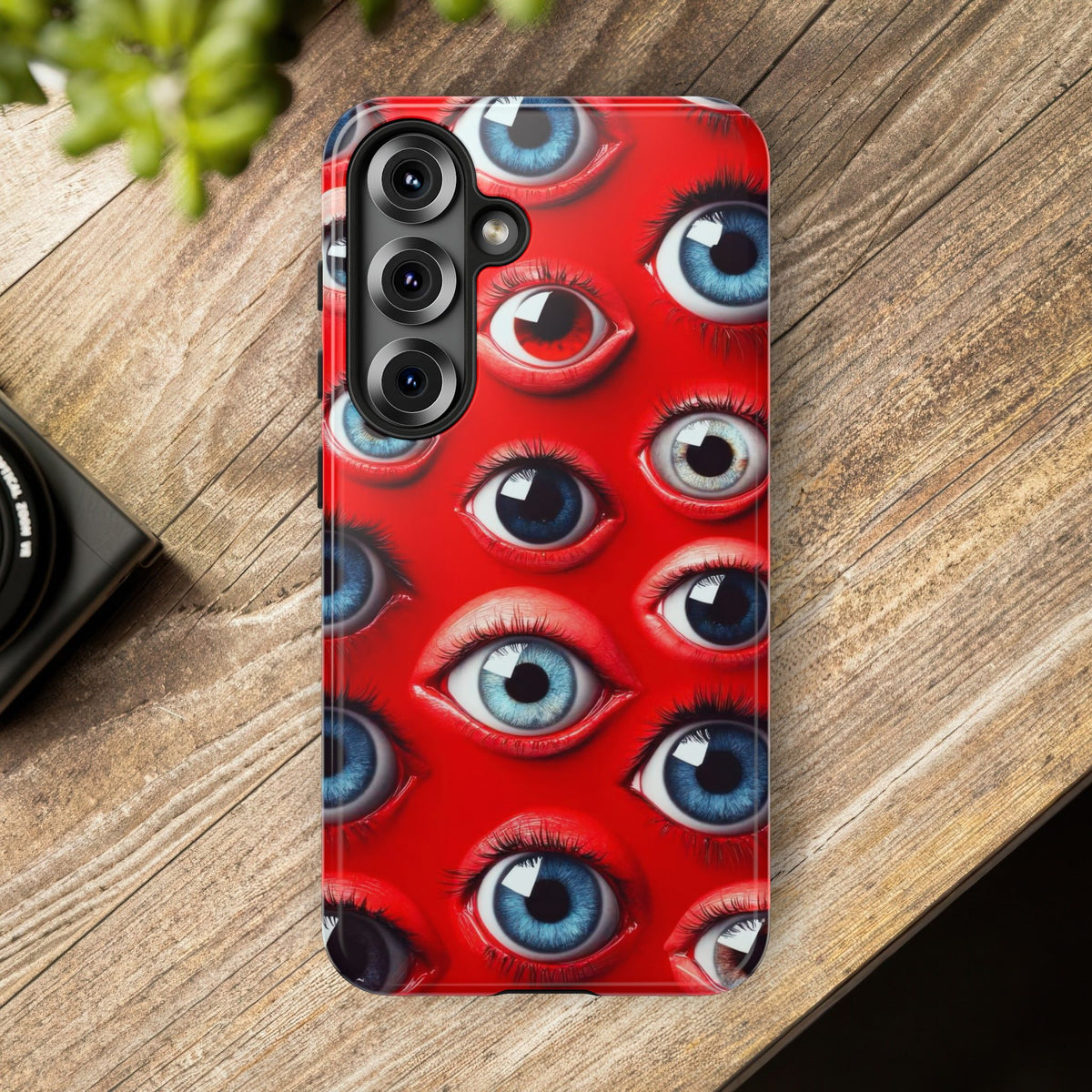 The Eyes Trippy Psychedelic Graphic Tough Phone Cases