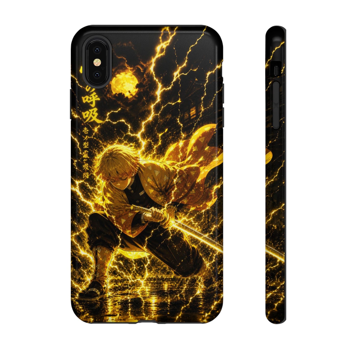 Zenitsu Agatsuma - Demon Slayer Anime Graphic Tough Phone Cases