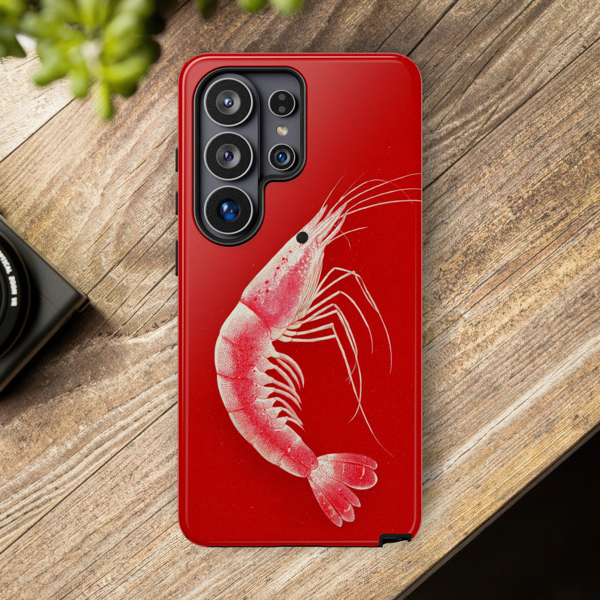 The Shrimp - Etching Style Series Graphic Tough Phone Cases