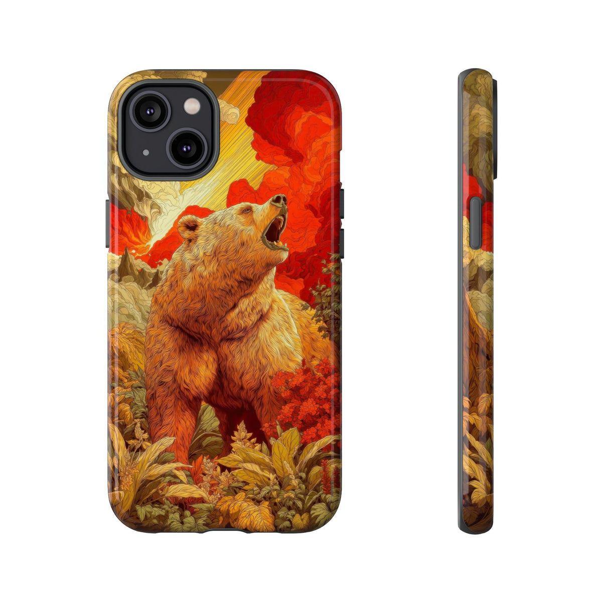 The Bear - Wild Life Series Graphic Tough Phone Cases