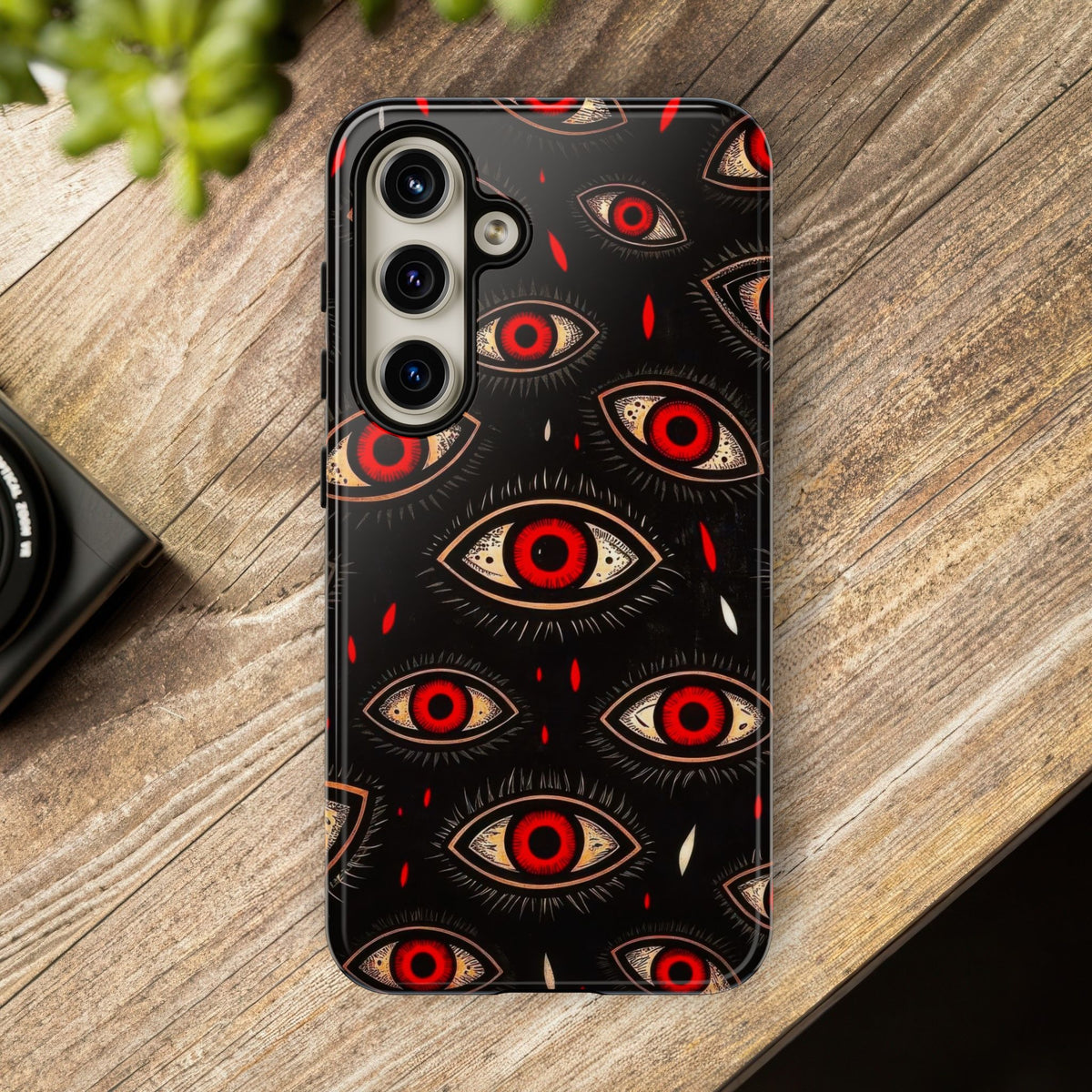 The Eyes Trippy Psychedelic Graphic Tough Phone Cases